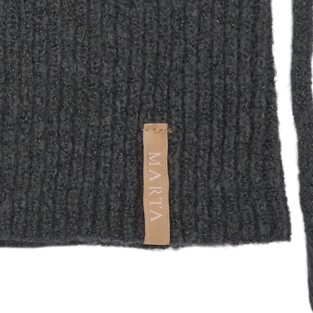 MARTA DU CHATEAU Marta du Chateau dam Balaclava MdcFiluca FMHK6480 Scarf Grey Melange