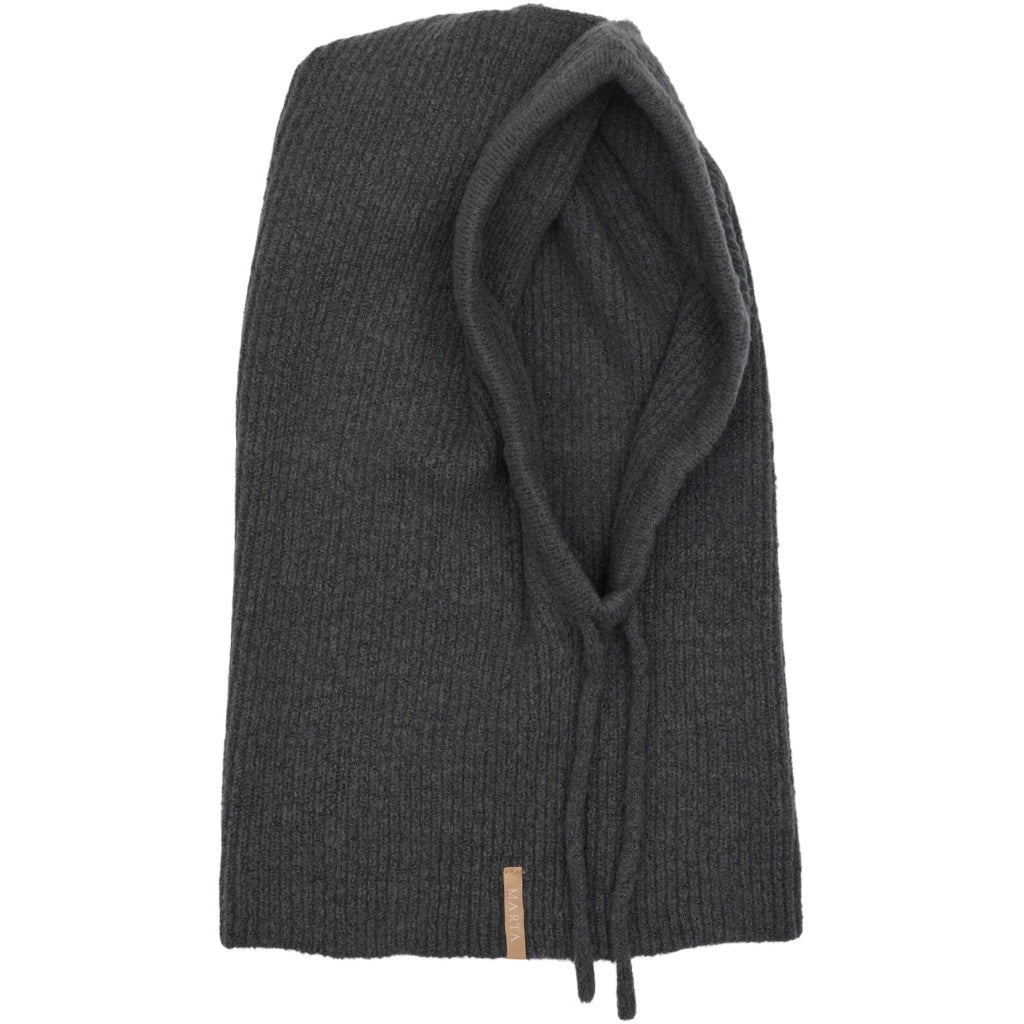 MARTA DU CHATEAU Marta du Chateau dam Balaclava MdcFiluca FMHK6480 Scarf Grey Melange
