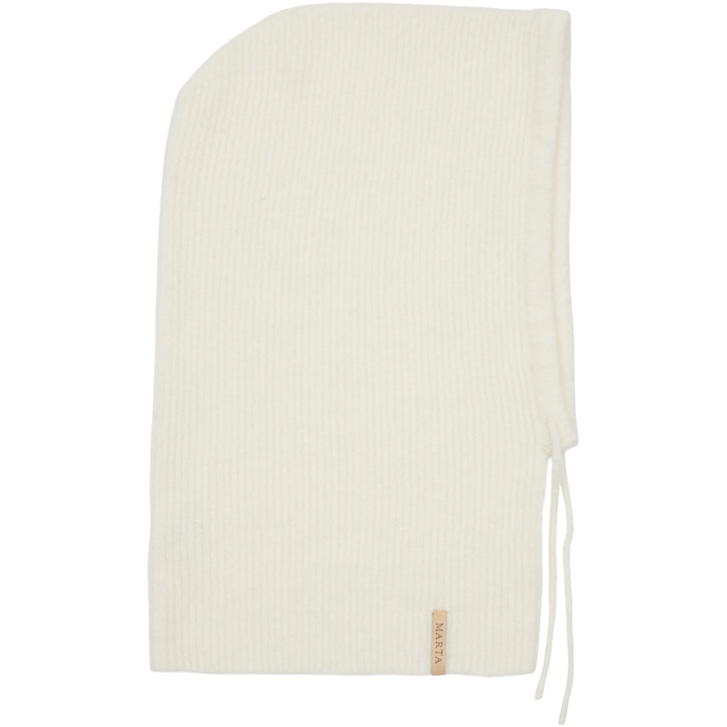 MARTA DU CHATEAU Marta du Chateau dam Balaclava MdcFiluca FMHK6480 Scarf Off White