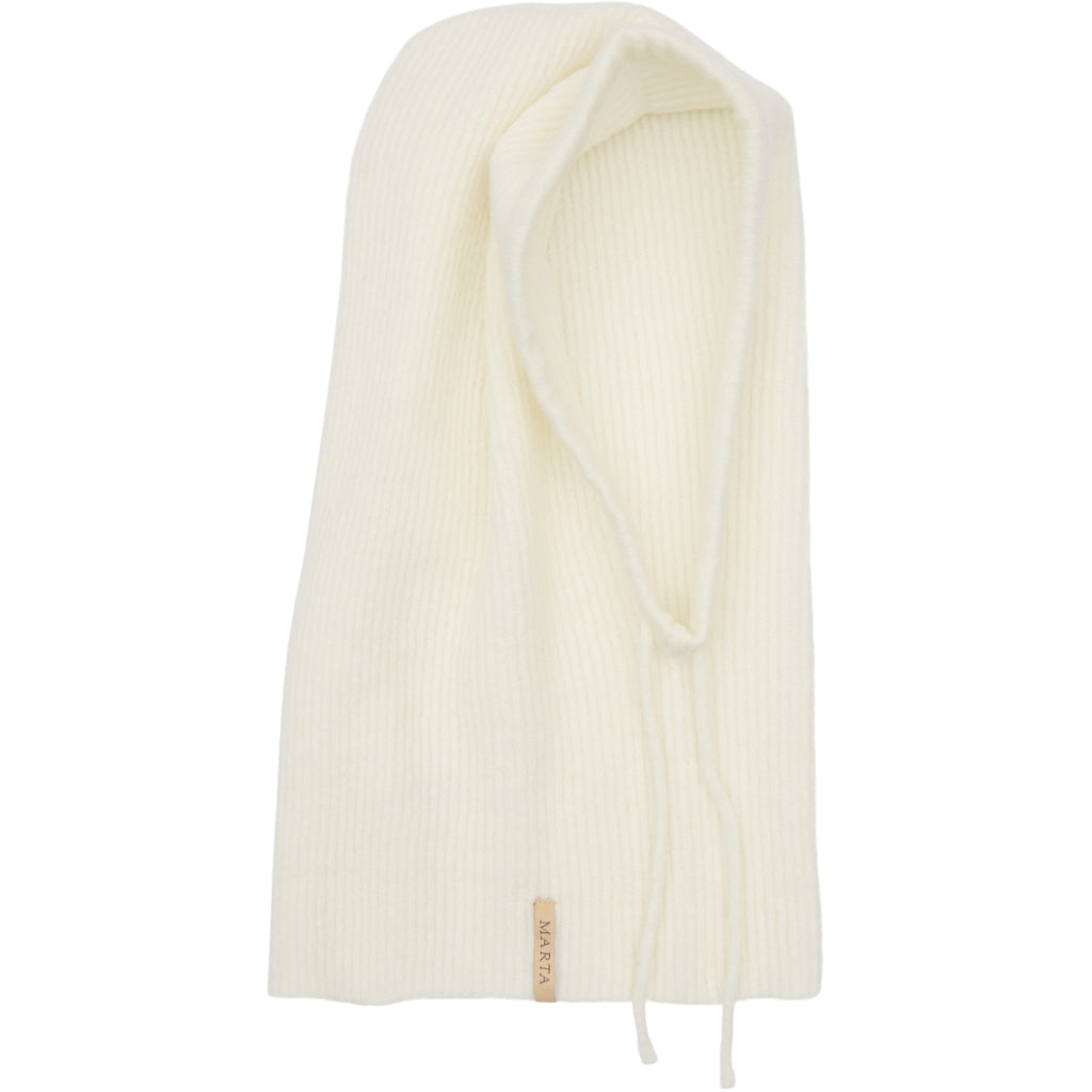 MARTA DU CHATEAU Marta du Chateau dam Balaclava MdcFiluca FMHK6480 Scarf Off White