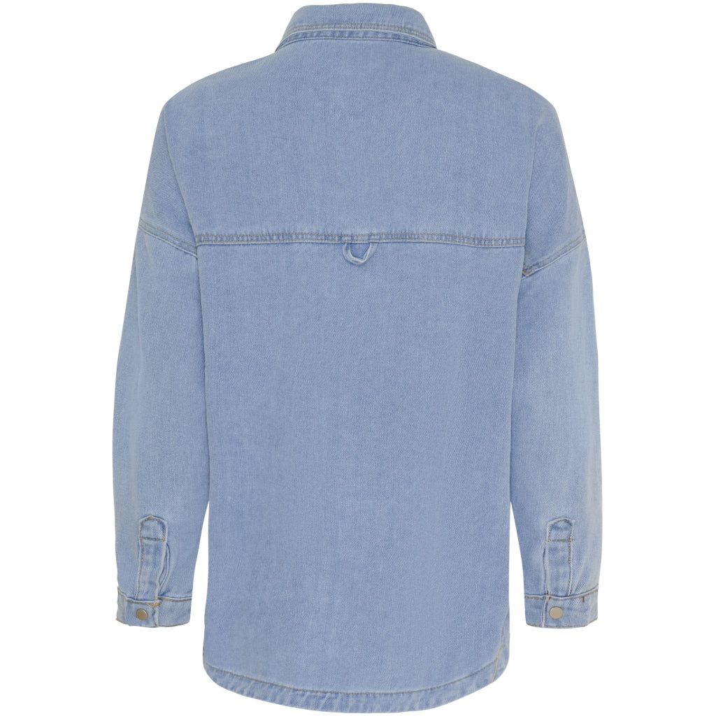 MARTA DU CHATEAU Marta du Chateau dam Denim Skjorta MDC-203-8218 Shirt Blue Denim