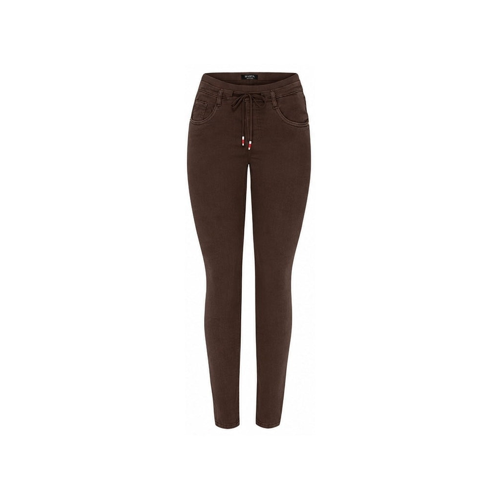 MARTA DU CHATEAU Marta du Chateau dam Jeans MdcEmma Mdc122-2302 Jeans Brown