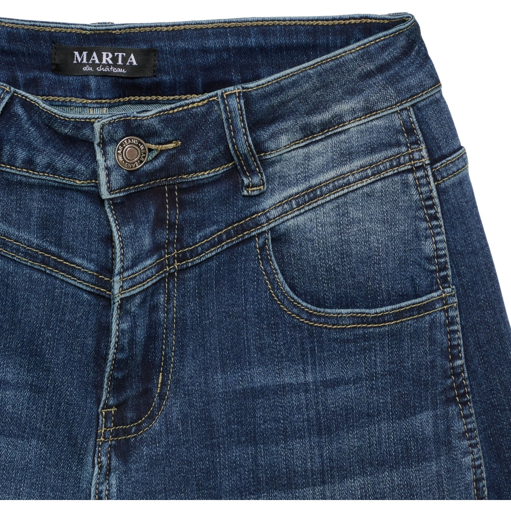MARTA DU CHATEAU Marta du Chateau dam Jeans MdcMai Mdc259-JW9601 Jeans Denim