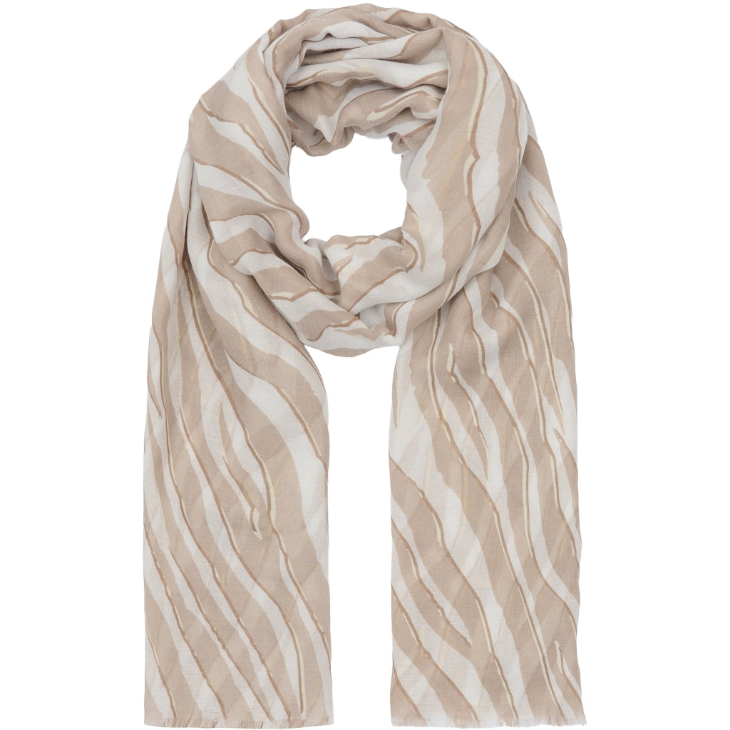 MARTA DU CHATEAU Marta du Chateau dam Scarf MdcBarbera FA37240 Scarf Beige