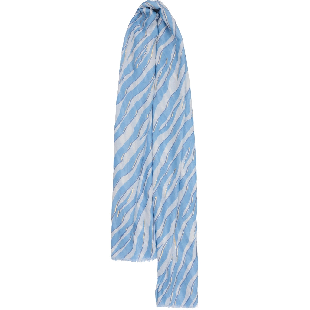 MARTA DU CHATEAU Marta du Chateau dam Scarf MdcBarbera FA37240 Scarf Blue