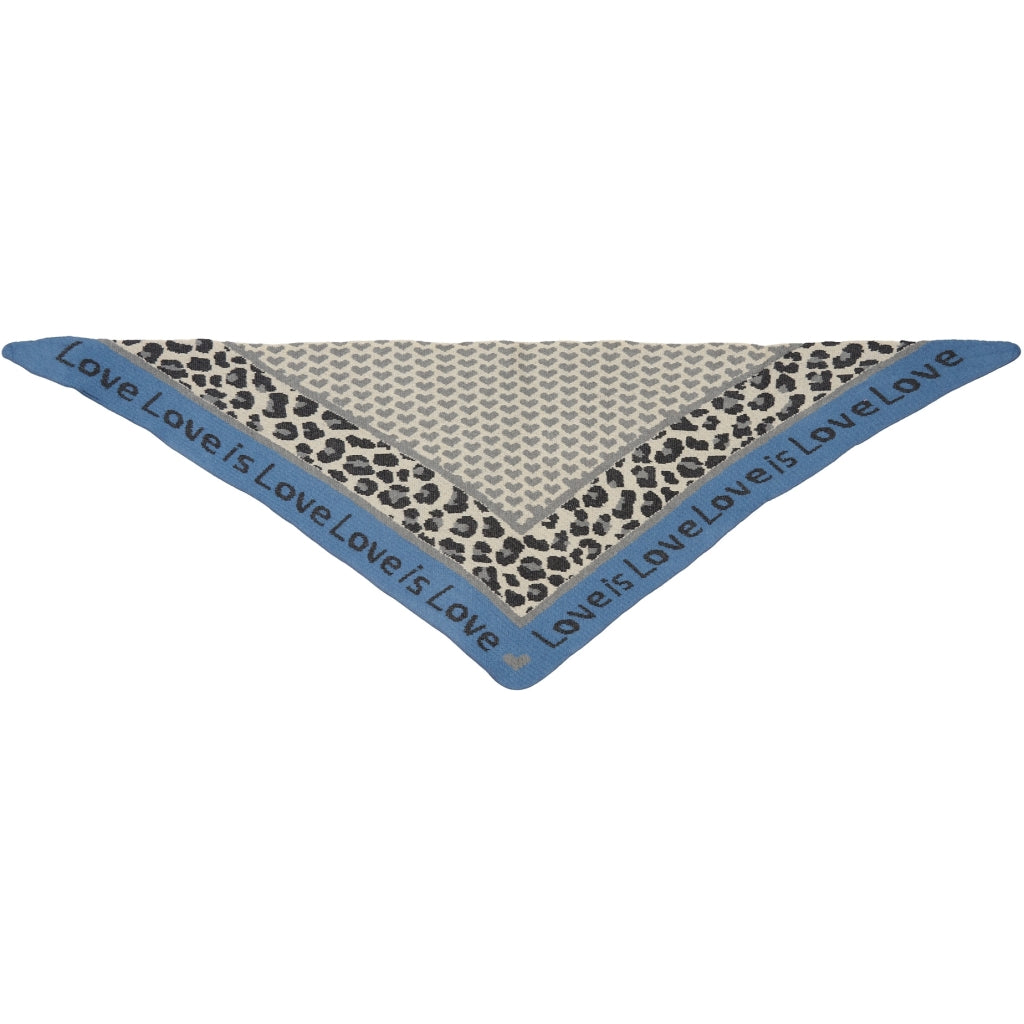 MARTA DU CHATEAU Marta du Chateau dam Scarf MdcClio BA-0746 Scarf Blue23