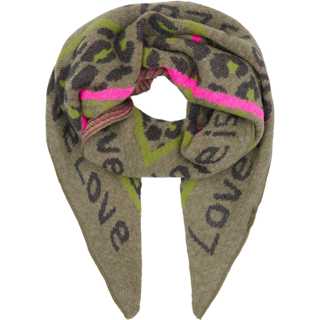 MARTA DU CHATEAU Marta du Chateau dam Scarf MdcClio BA-0746 Scarf Olive7