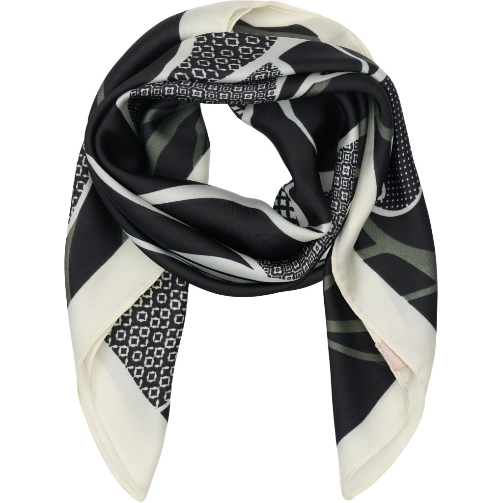 MARTA DU CHATEAU Marta du Chateau dam Scarf MdcJuline FA-Scarf Scarf Black31240
