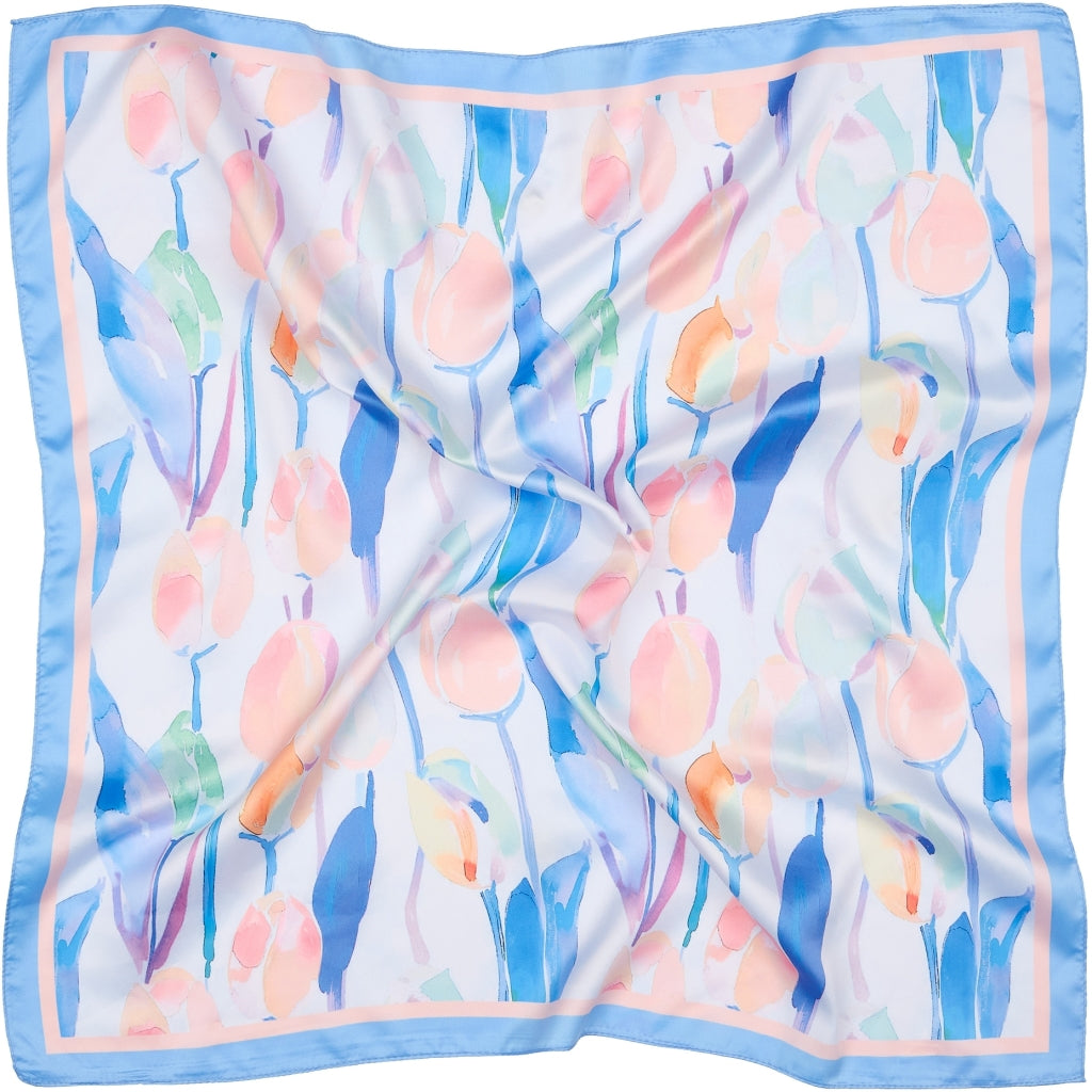 MARTA DU CHATEAU Marta du Chateau dam Scarf MdcJuline FA-Scarf Scarf Blue11122