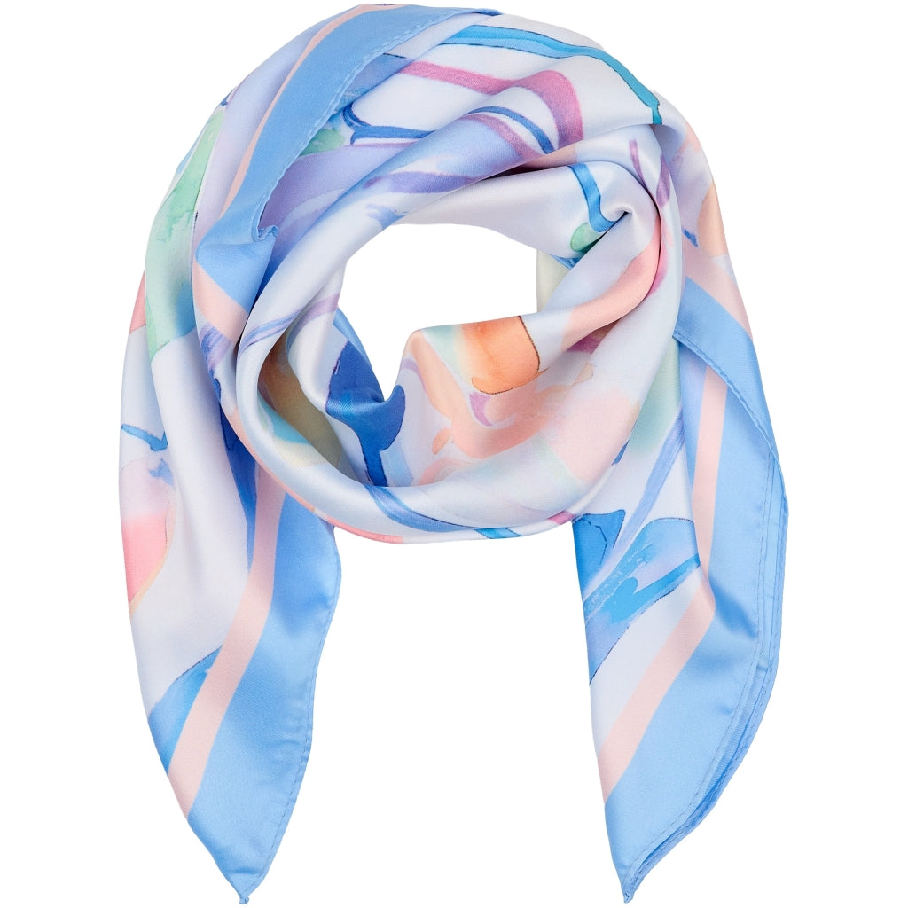 MARTA DU CHATEAU Marta du Chateau dam Scarf MdcJuline FA-Scarf Scarf Blue11122