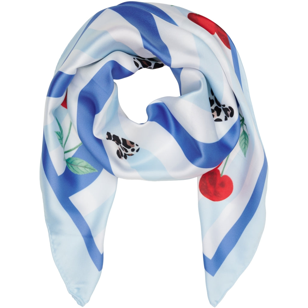 MARTA DU CHATEAU Marta du Chateau dam Scarf MdcJuline FA-Scarf Scarf Blue11135-2