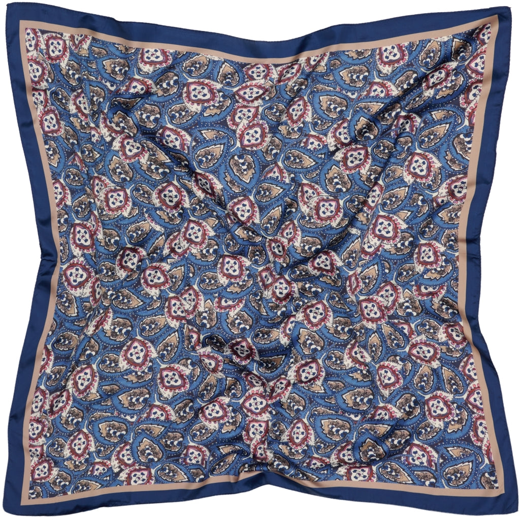 MARTA DU CHATEAU Marta du Chateau dam Scarf MdcJuline FA-Scarf Scarf Blue11154-5