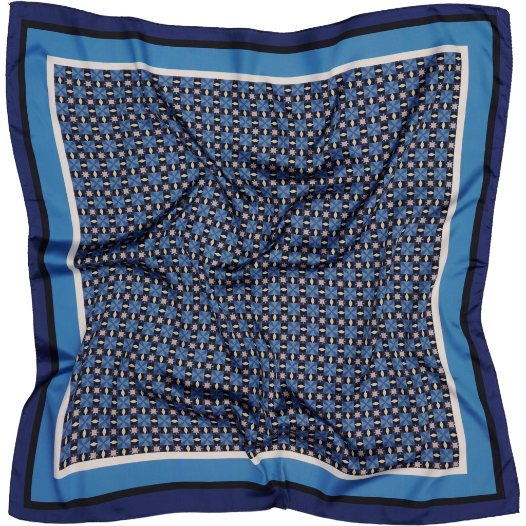 MARTA DU CHATEAU Marta du Chateau dam Scarf MdcJuline FA-Scarf Scarf Blue11155-4