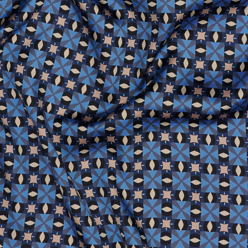 MARTA DU CHATEAU Marta du Chateau dam Scarf MdcJuline FA-Scarf Scarf Blue11155-4