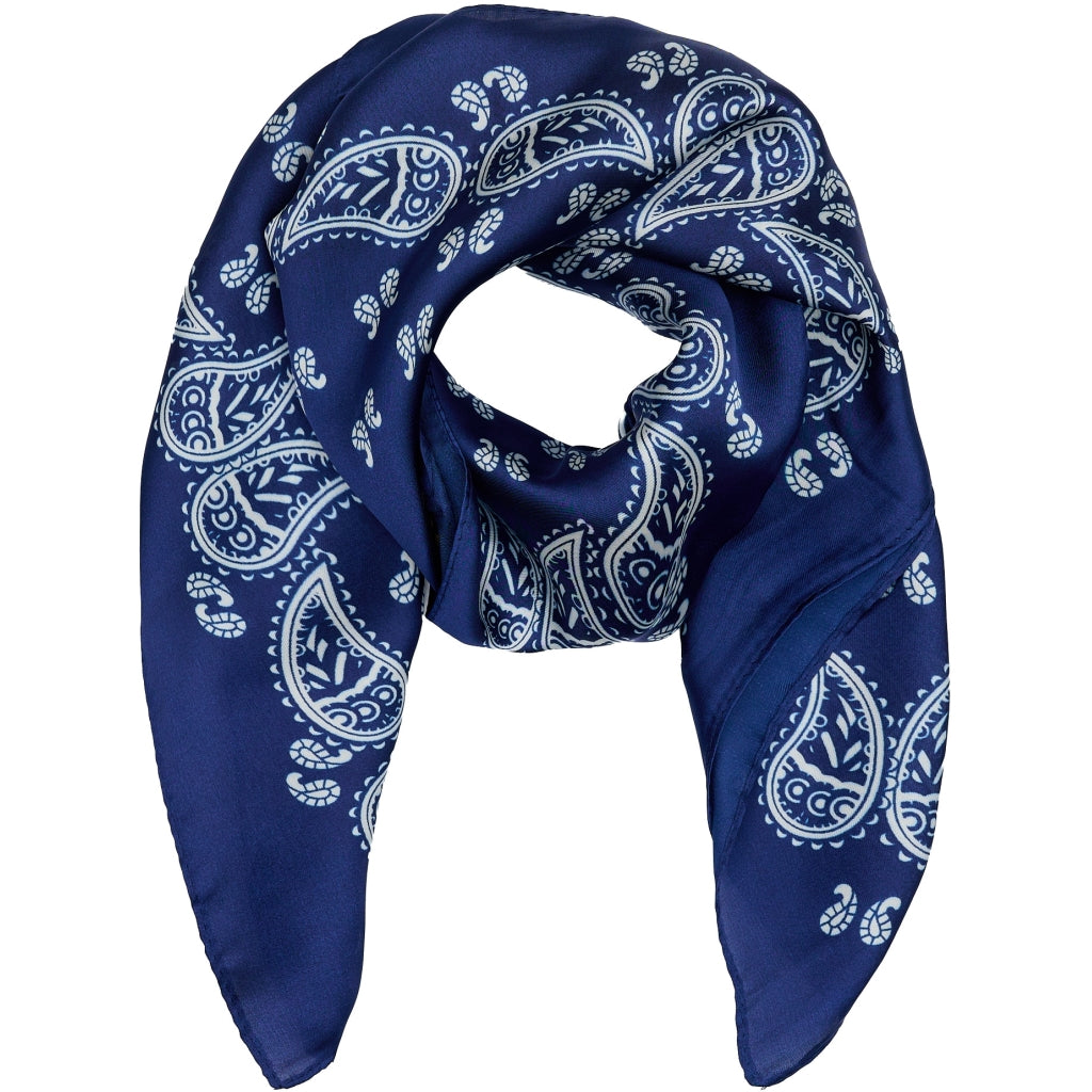 MARTA DU CHATEAU Marta du Chateau dam Scarf MdcJuline FA-Scarf Scarf Blue31233