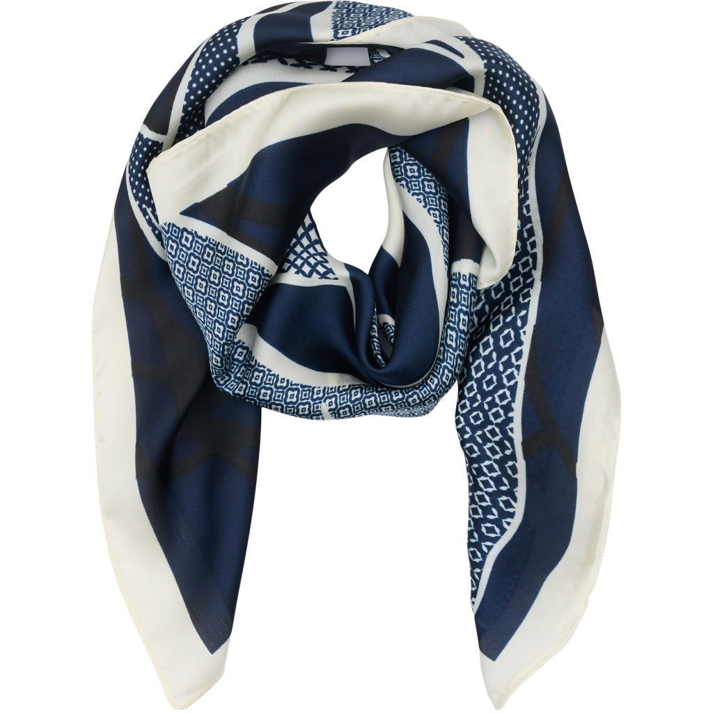 MARTA DU CHATEAU Marta du Chateau dam Scarf MdcJuline FA-Scarf Scarf Blue31240