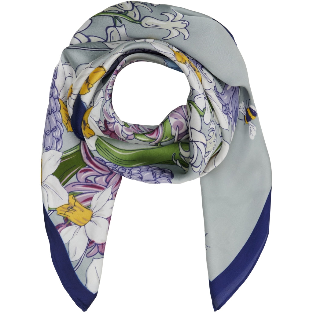 MARTA DU CHATEAU Marta du Chateau dam Scarf MdcJuline FA-Scarf Scarf Blue31320-3