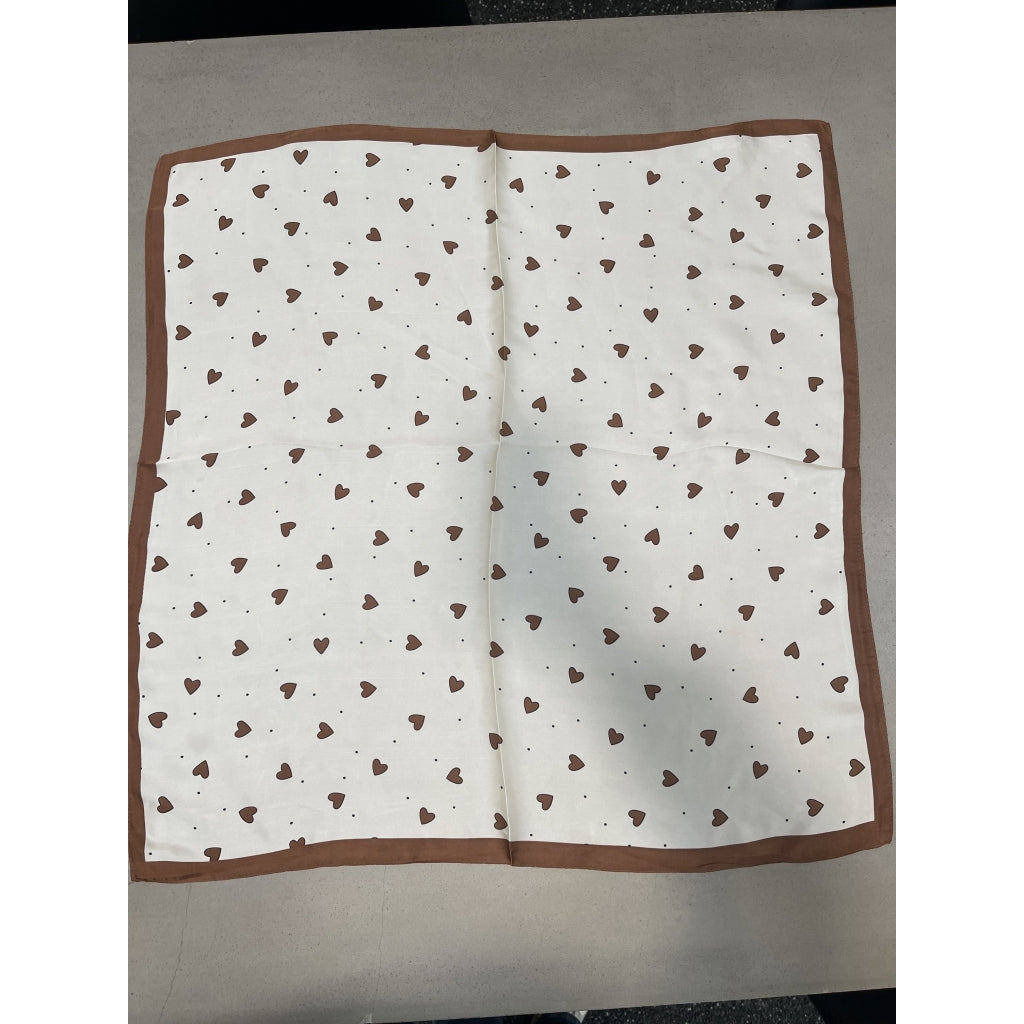 MARTA DU CHATEAU Marta du Chateau dam Scarf MdcJuline FA-Scarf Scarf Coffee3850