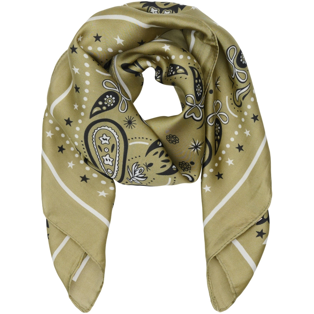 MARTA DU CHATEAU Marta du Chateau dam Scarf MdcJuline FA-Scarf Scarf Green31237