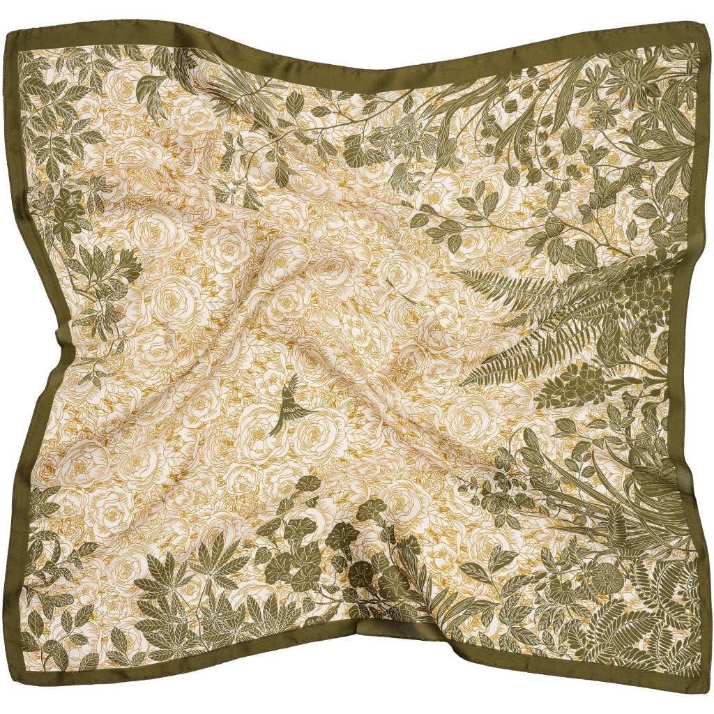 MARTA DU CHATEAU Marta du Chateau dam Scarf MdcJuline FA-Scarf Scarf Green31273