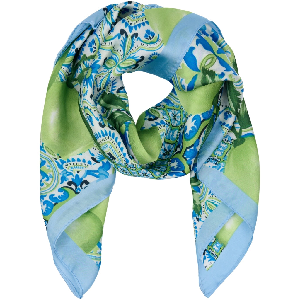 MARTA DU CHATEAU Marta du Chateau dam Scarf MdcJuline FA-Scarf Scarf Green3875