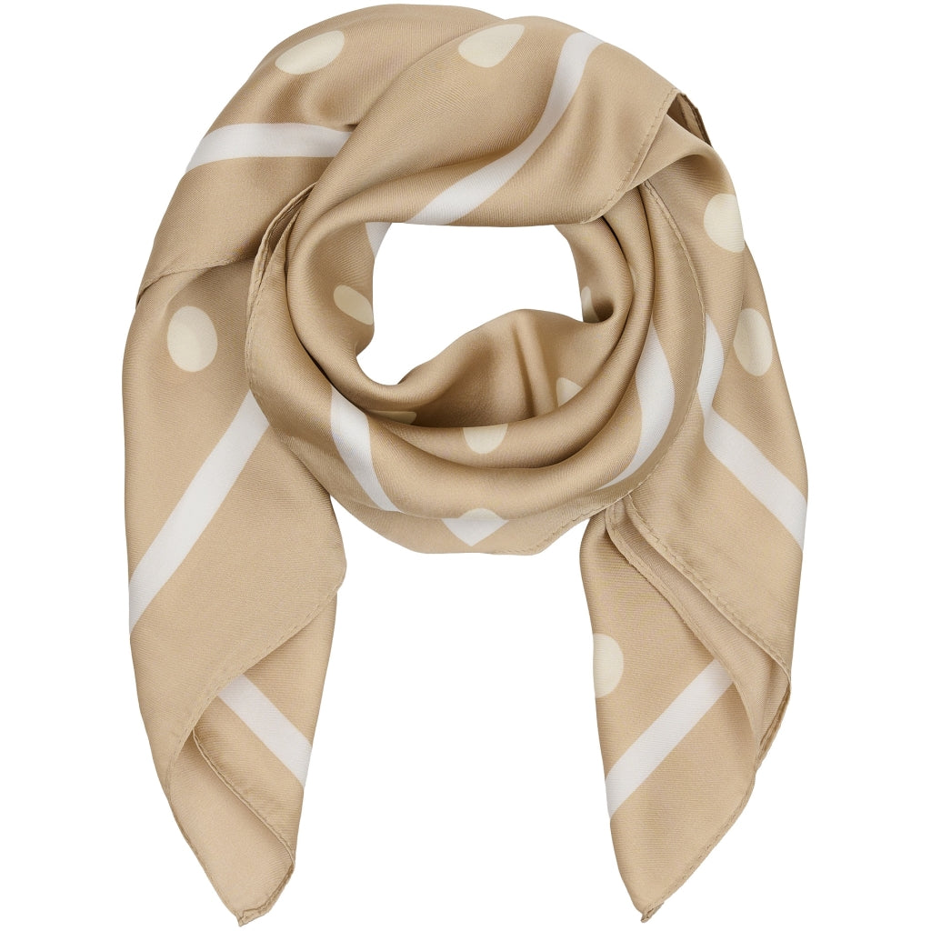 MARTA DU CHATEAU Marta du Chateau dam Scarf MdcJuline FA-Scarf Scarf Kaki1515