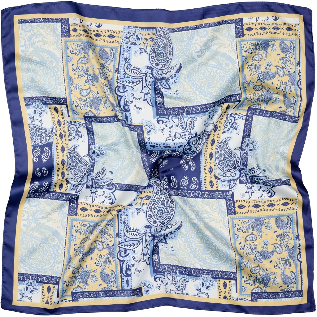 MARTA DU CHATEAU Marta du Chateau dam Scarf MdcJuline FA-Scarf Scarf Navy11120