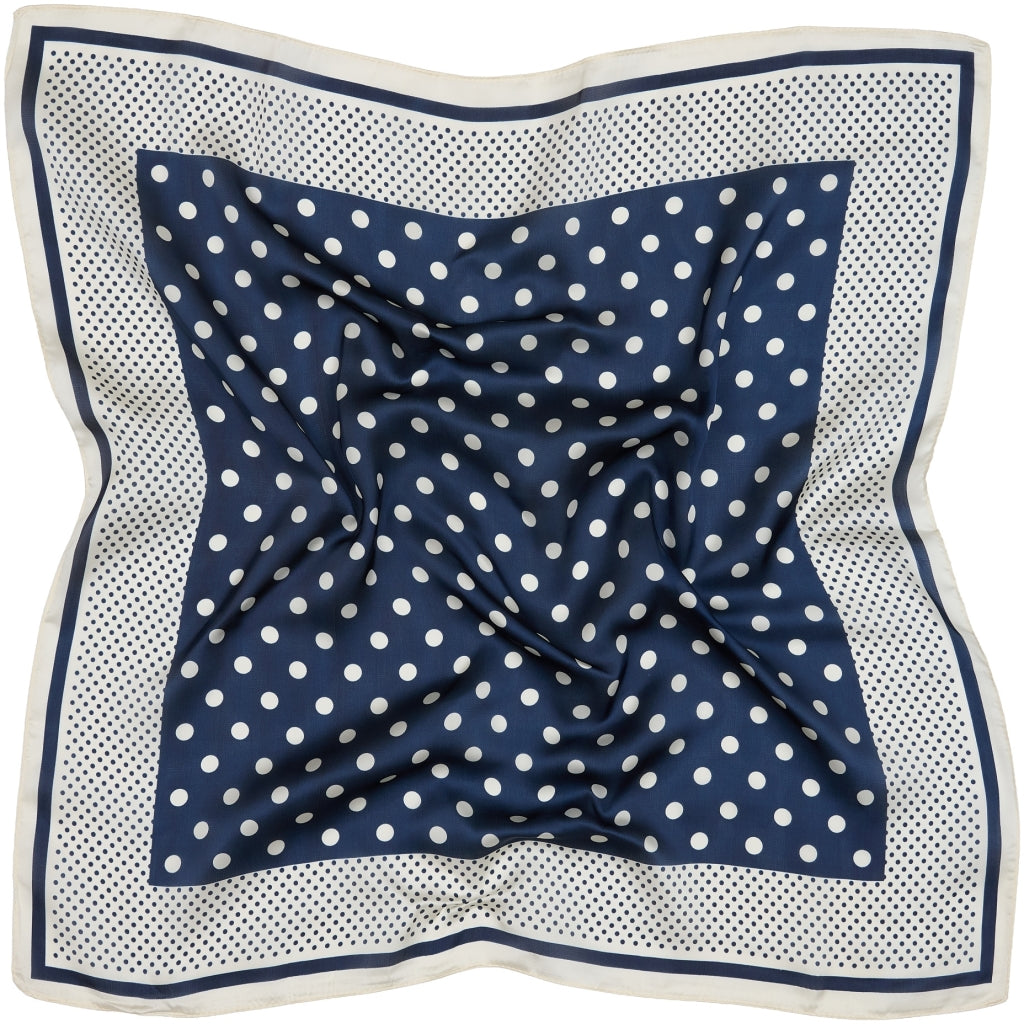MARTA DU CHATEAU Marta du Chateau dam Scarf MdcJuline FA-Scarf Scarf Navy3854