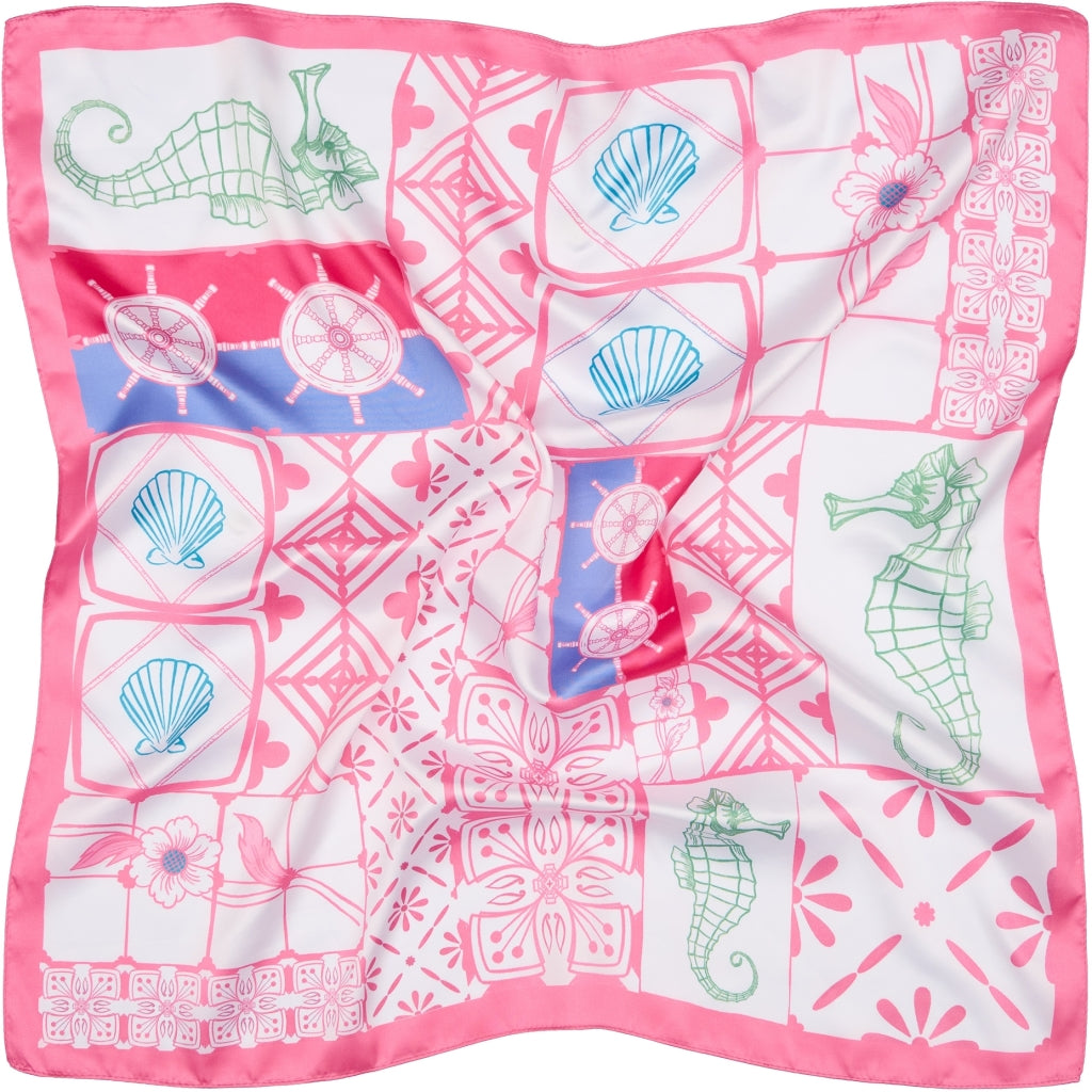 MARTA DU CHATEAU Marta du Chateau dam Scarf MdcJuline FA-Scarf Scarf Pink11114
