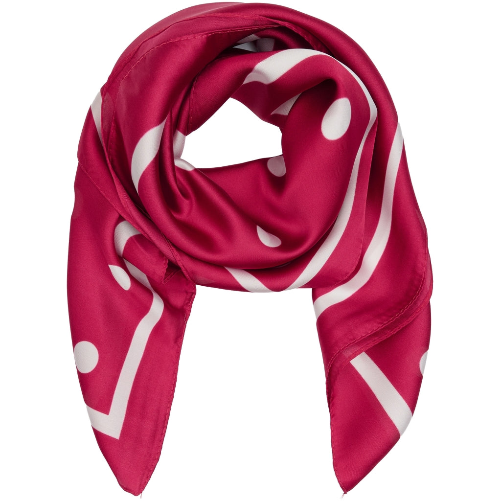 MARTA DU CHATEAU Marta du Chateau dam Scarf MdcJuline FA-Scarf Scarf Red1515