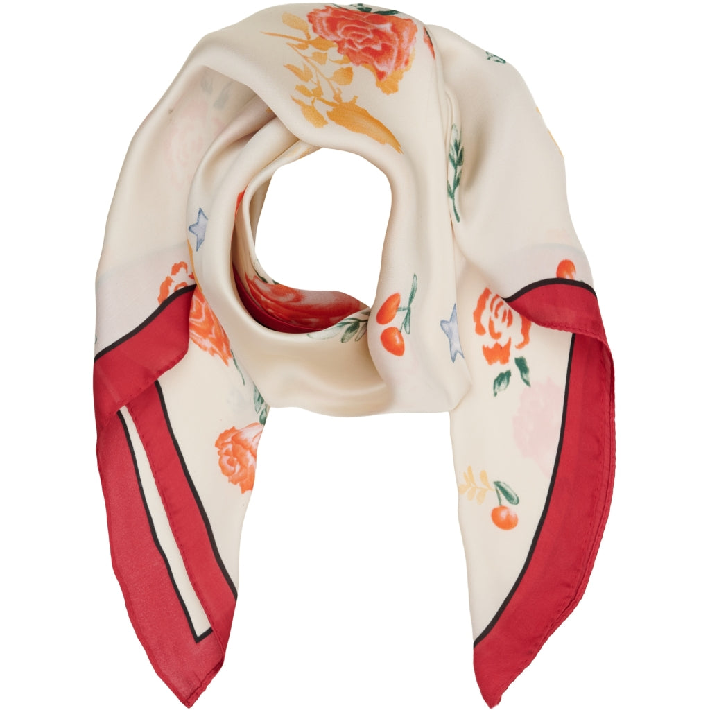 MARTA DU CHATEAU Marta du Chateau dam Scarf MdcJuline FA-Scarf Scarf Red31307-1