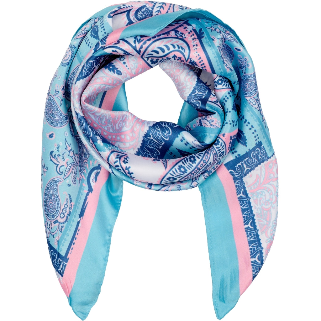 MARTA DU CHATEAU Marta du Chateau dam Scarf MdcJuline FA-Scarf Scarf SkyBlue11120