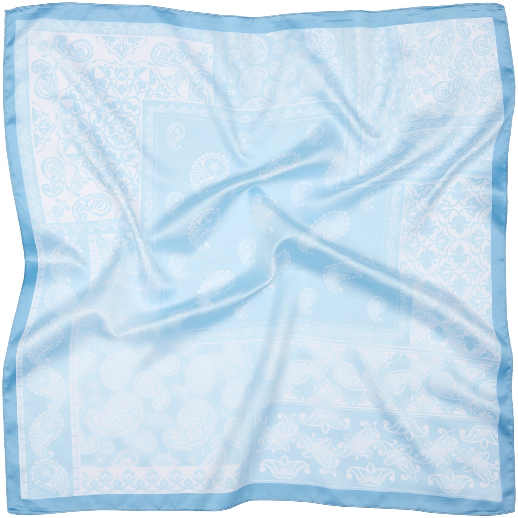 MARTA DU CHATEAU Marta du Chateau dam Scarf MdcJuline FA-Scarf Scarf SkyBlue11124