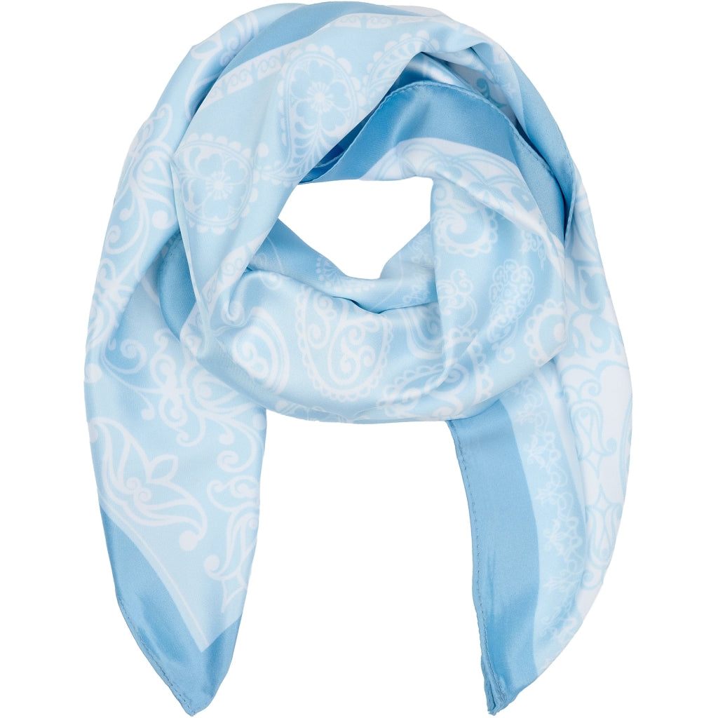 MARTA DU CHATEAU Marta du Chateau dam Scarf MdcJuline FA-Scarf Scarf SkyBlue11124