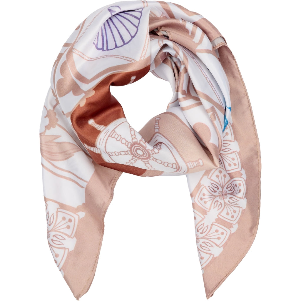 MARTA DU CHATEAU Marta du Chateau dam Scarf MdcJuline FA-Scarf Scarf Taupe11114