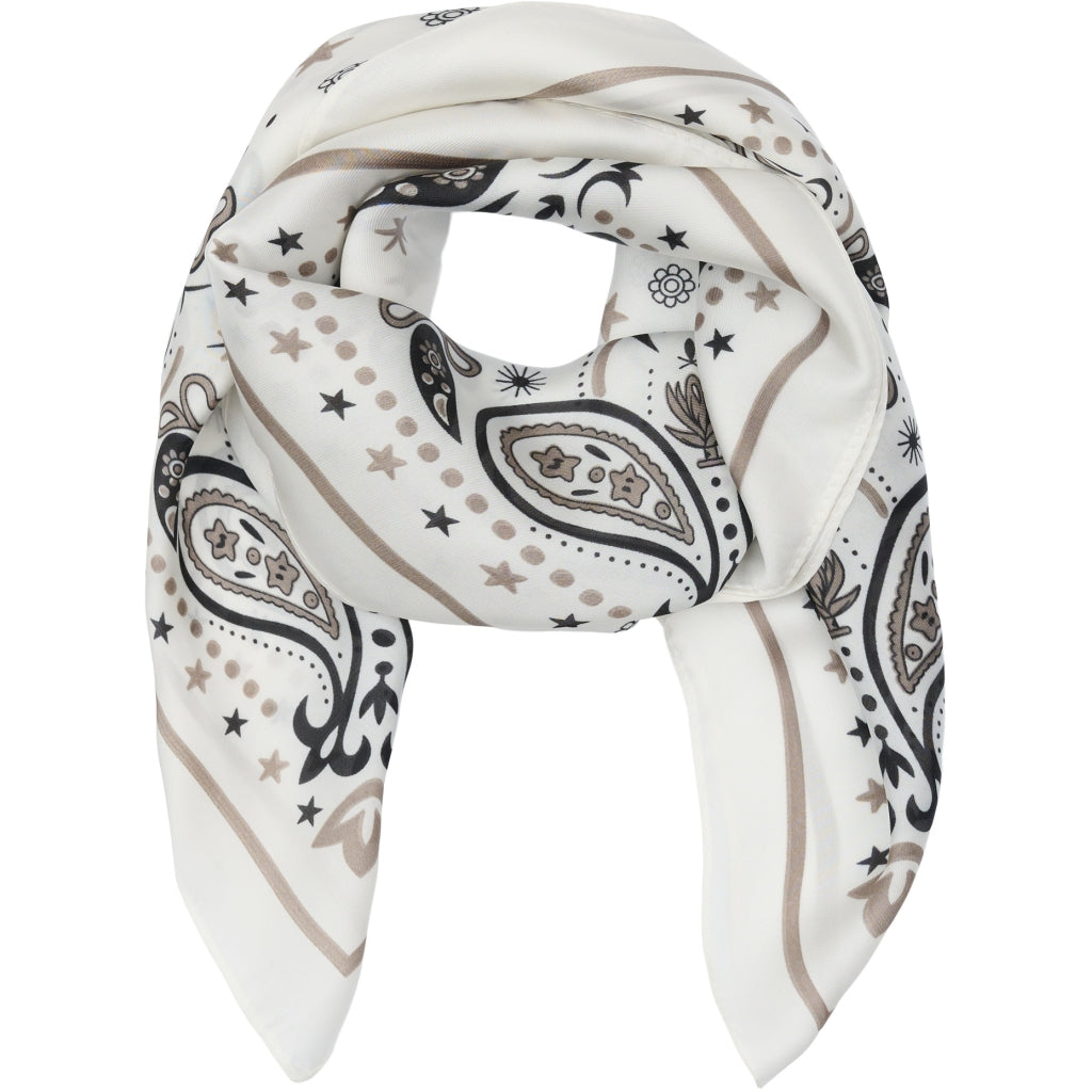 MARTA DU CHATEAU Marta du Chateau dam Scarf MdcJuline FA-Scarf Scarf White31237