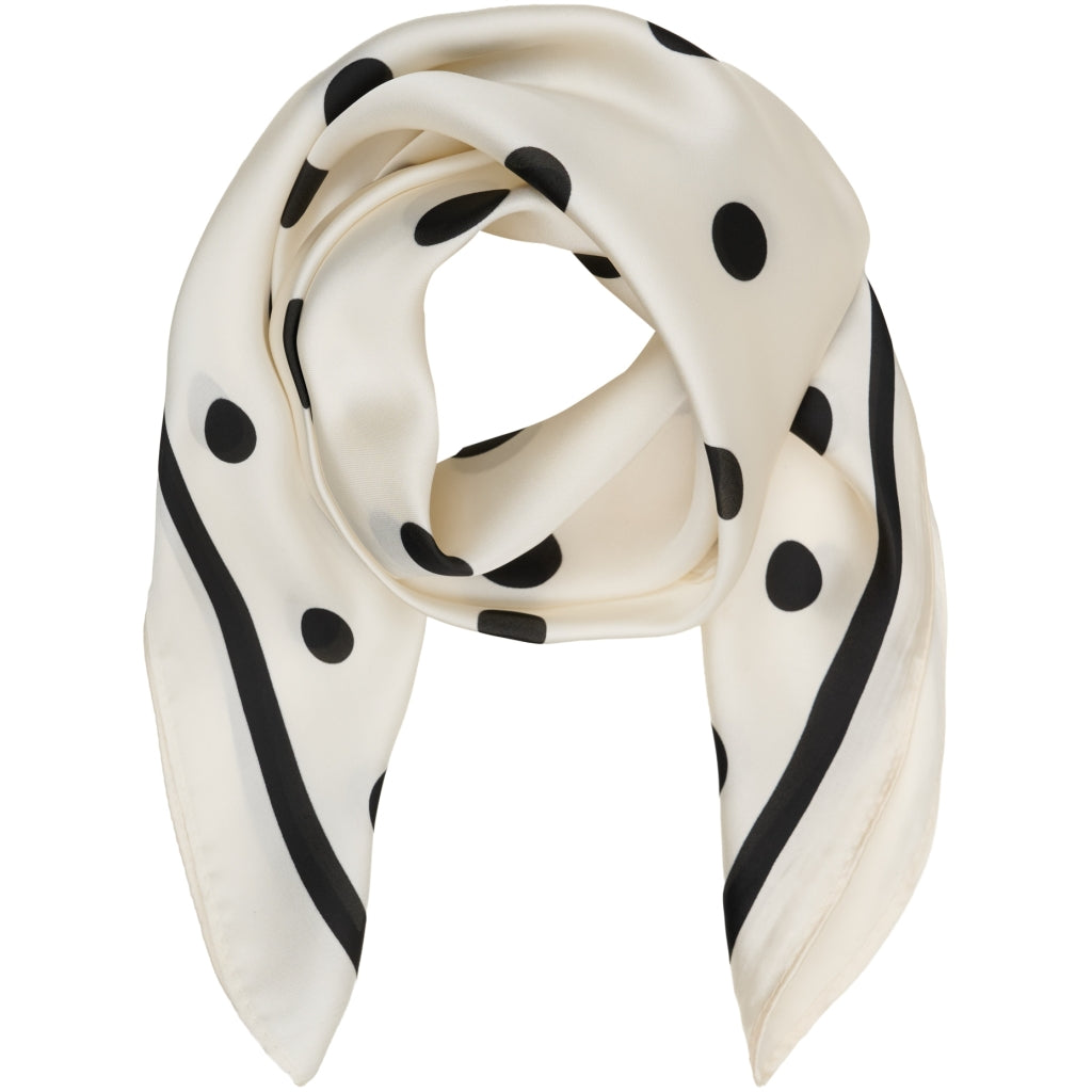 MARTA DU CHATEAU Marta du Chateau dam Scarf MdcJuline FA-Scarf Scarf White31346-1