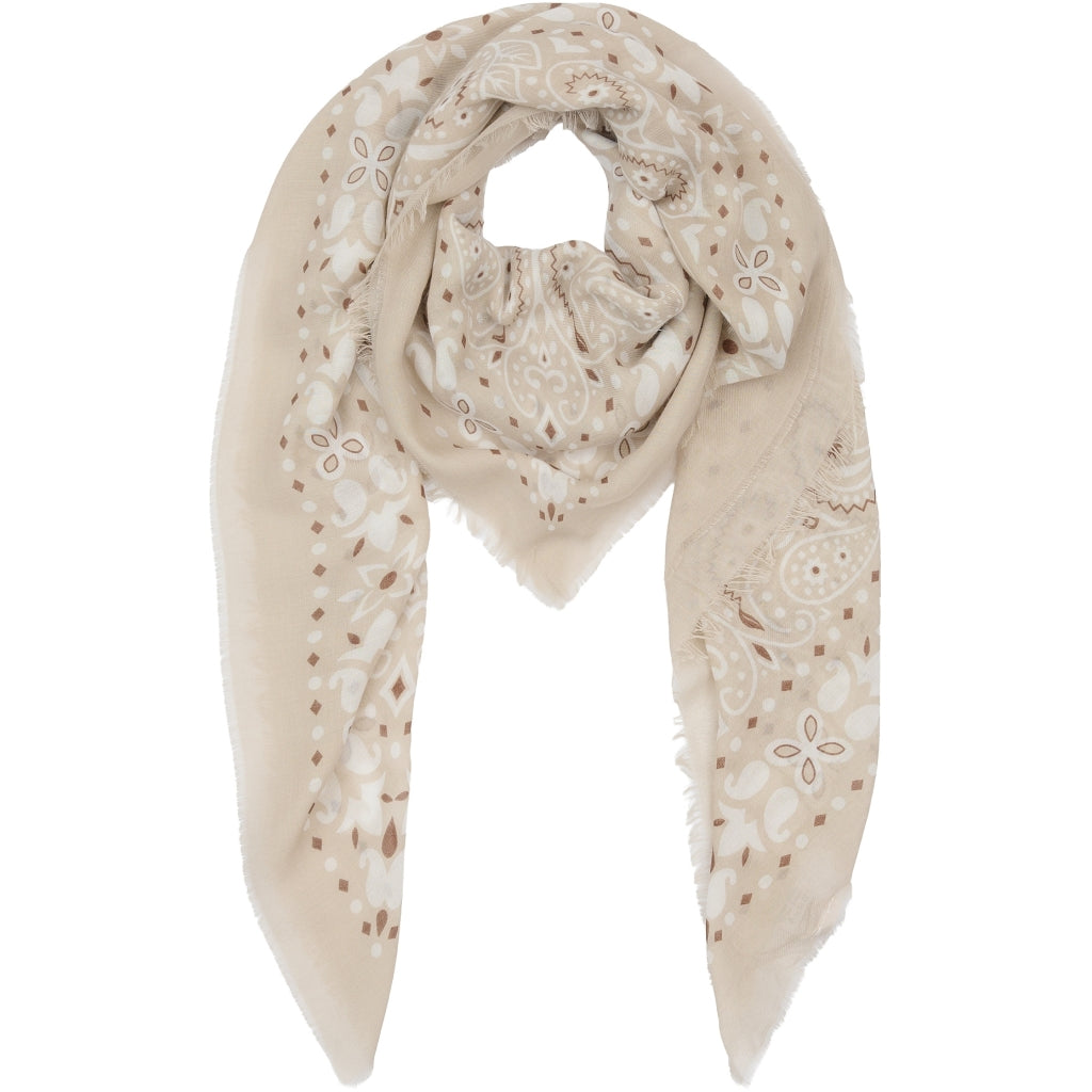 MARTA DU CHATEAU Marta du Chateau dam Scarf MdcLeah FA37258 Scarf Beige