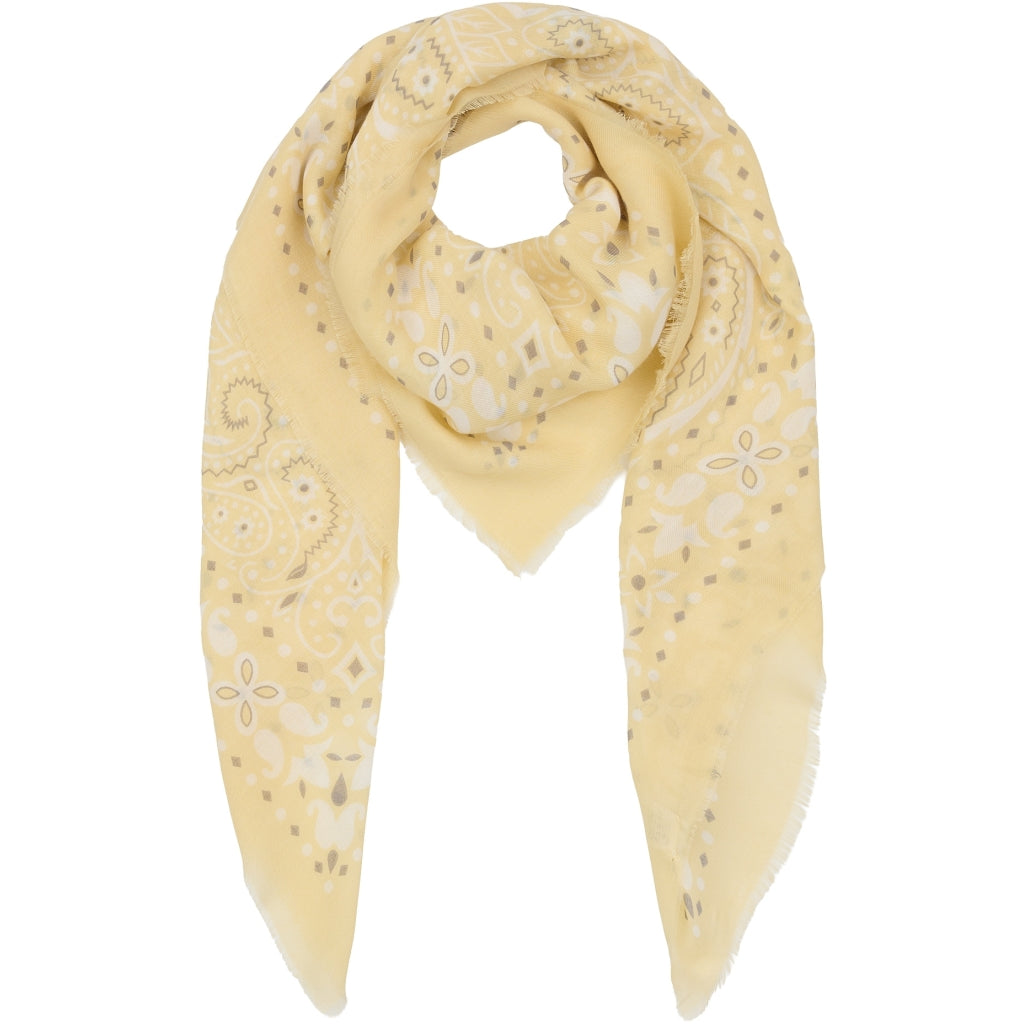 MARTA DU CHATEAU Marta du Chateau dam Scarf MdcLeah FA37258 Scarf Light Yellow