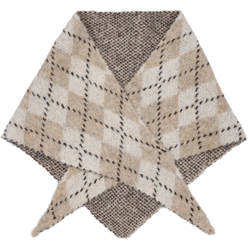 MARTA DU CHATEAU Marta du Chateau dam Scarf MdcMaxi BA-3512 Scarf Taupe