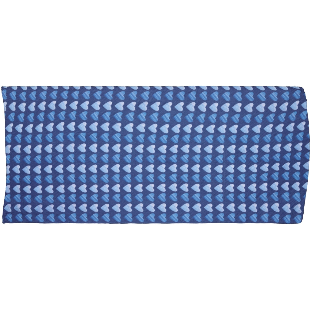 MARTA DU CHATEAU Marta du Chateau dam Scarf MdcSaphira BA-1531 Scarf Blue