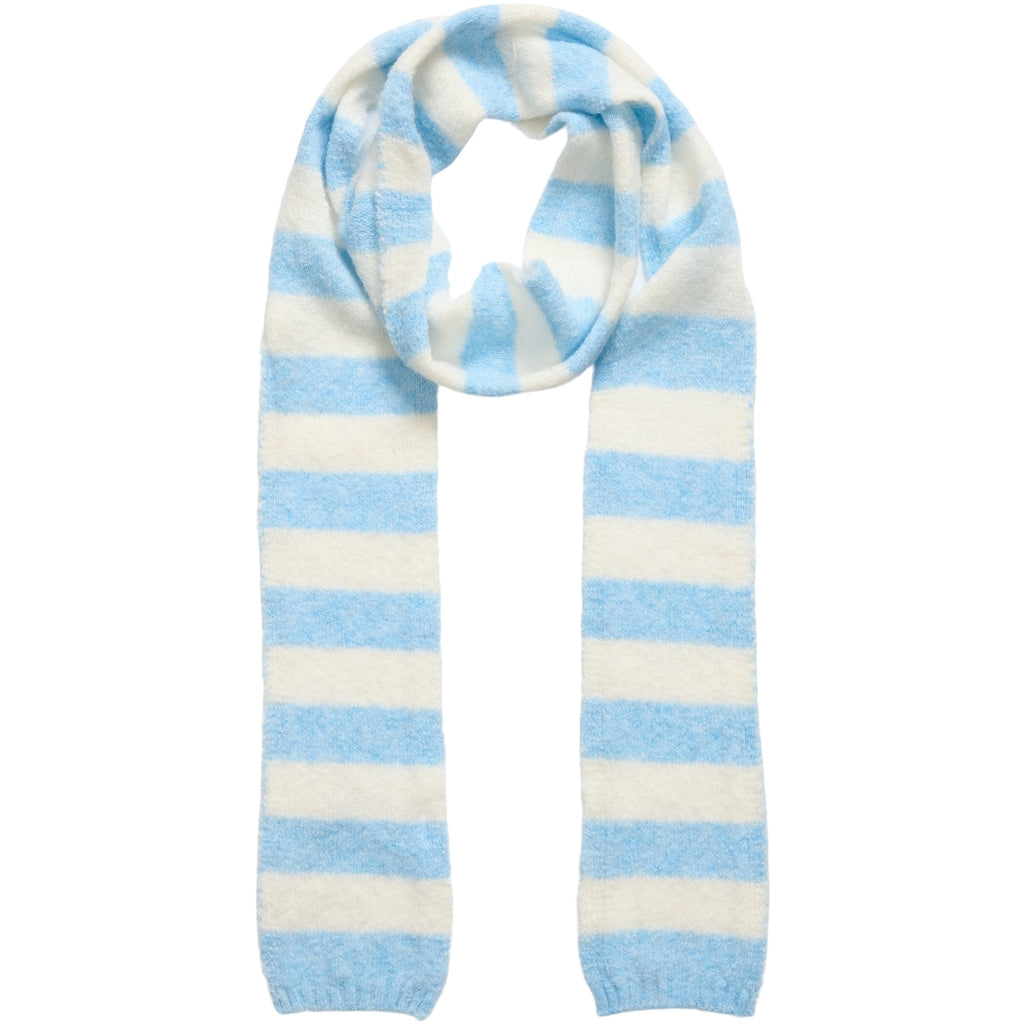 MARTA DU CHATEAU Marta du Chateau dam Scarf MdcSilla BA-3516 Scarf Light blue
