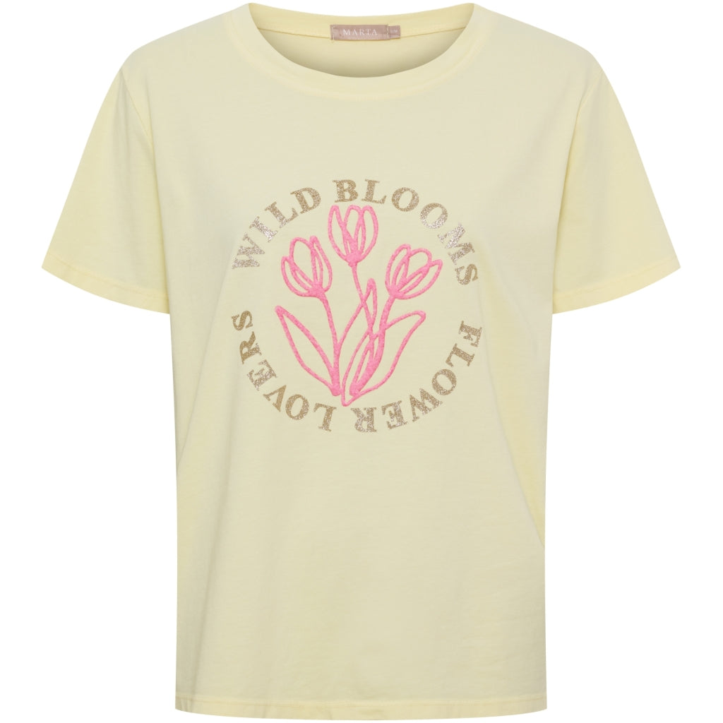 MARTA DU CHATEAU Marta du Chateau dam T-Shirt MdcBrianna 22585 T-shirt Yellow