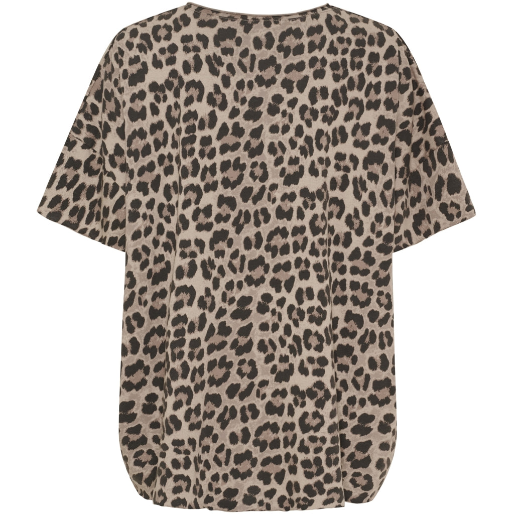 MARTA DU CHATEAU Marta du Chateau dam T-Shirt MdcHarper 2436C T-shirt Beige Leo