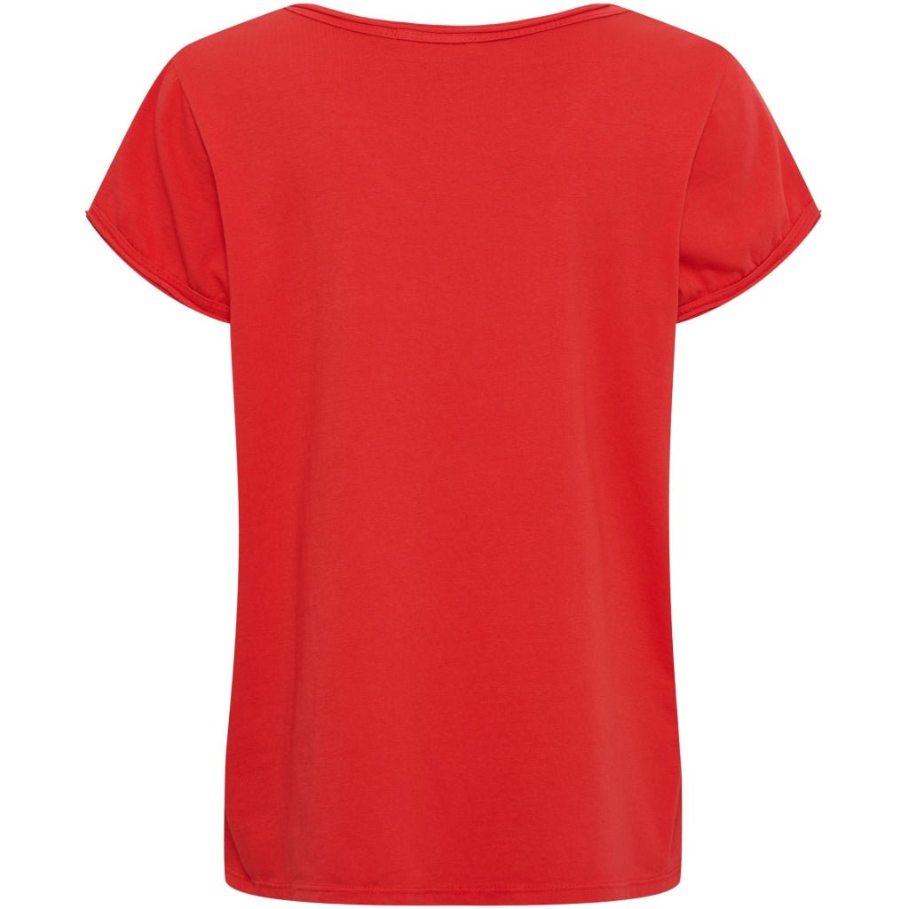MARTA DU CHATEAU Marta du Chateau dam T-Shirt MdcNorina 22031C T-shirt Red