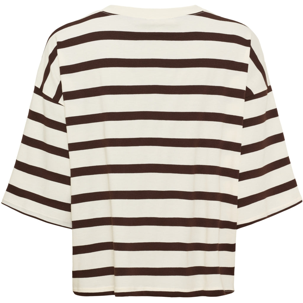 MARTA DU CHATEAU Marta du Chateau dam T-shirt MDCSAGE 8577 T-shirt Moro