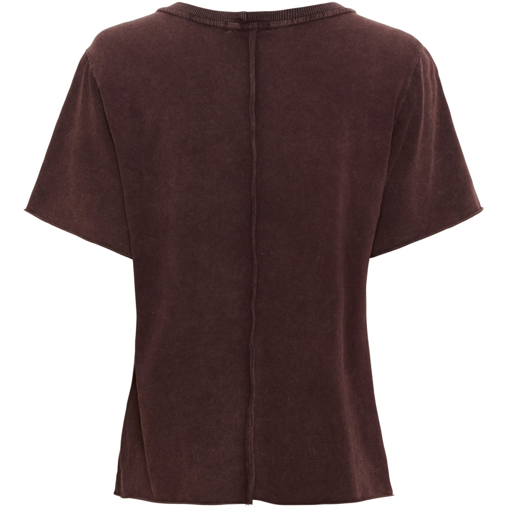 MARTA DU CHATEAU Marta du Chateau dam T-shirt MdcAlouette 68871 T-shirt Bordeaux