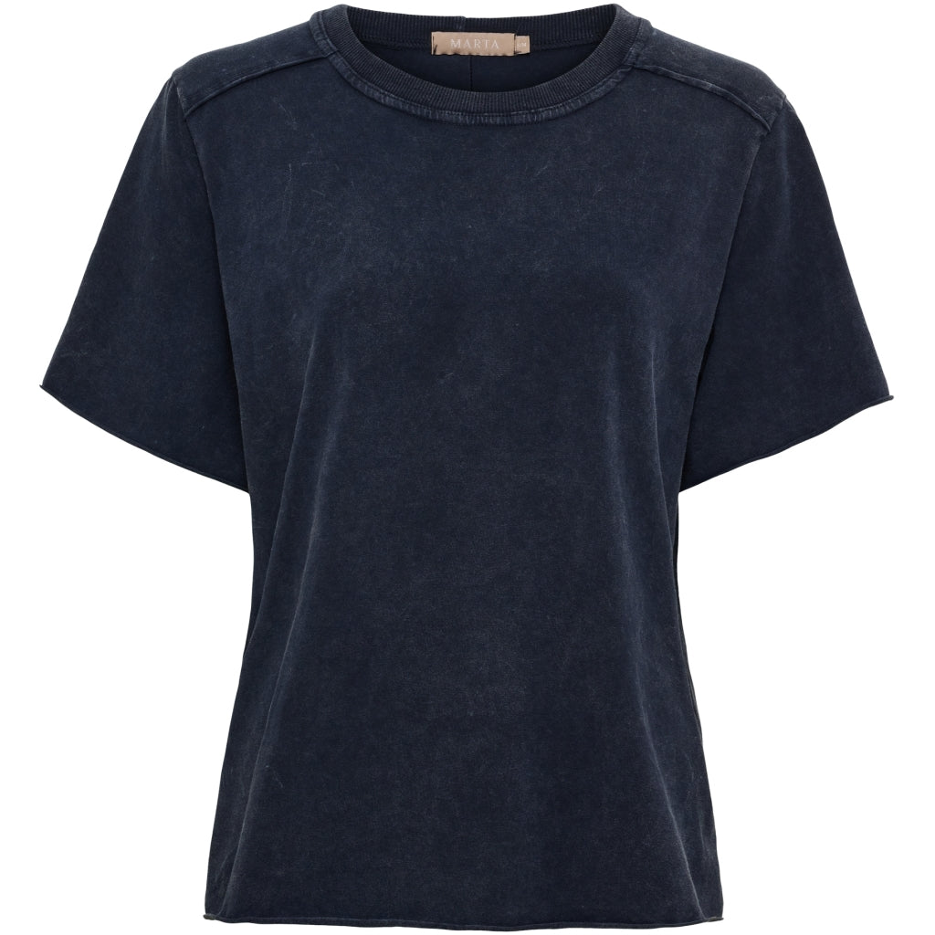 MARTA DU CHATEAU Marta du Chateau dam T-shirt MdcAlouette 68871 T-shirt Navy