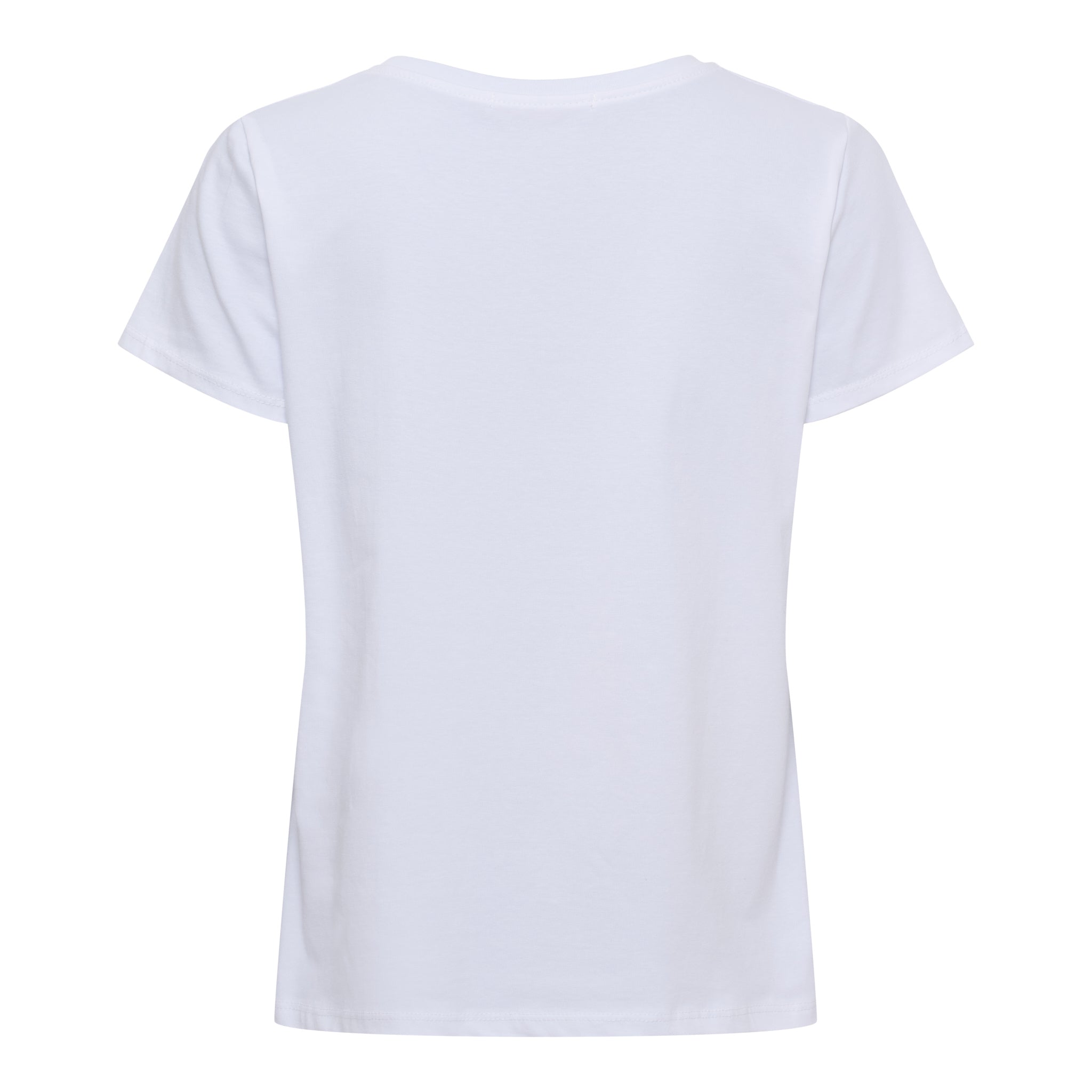 MARTA DU CHATEAU Marta du Chateau dam T-shirt MdcAlvera 84275-1852 T-shirt White/Yellow