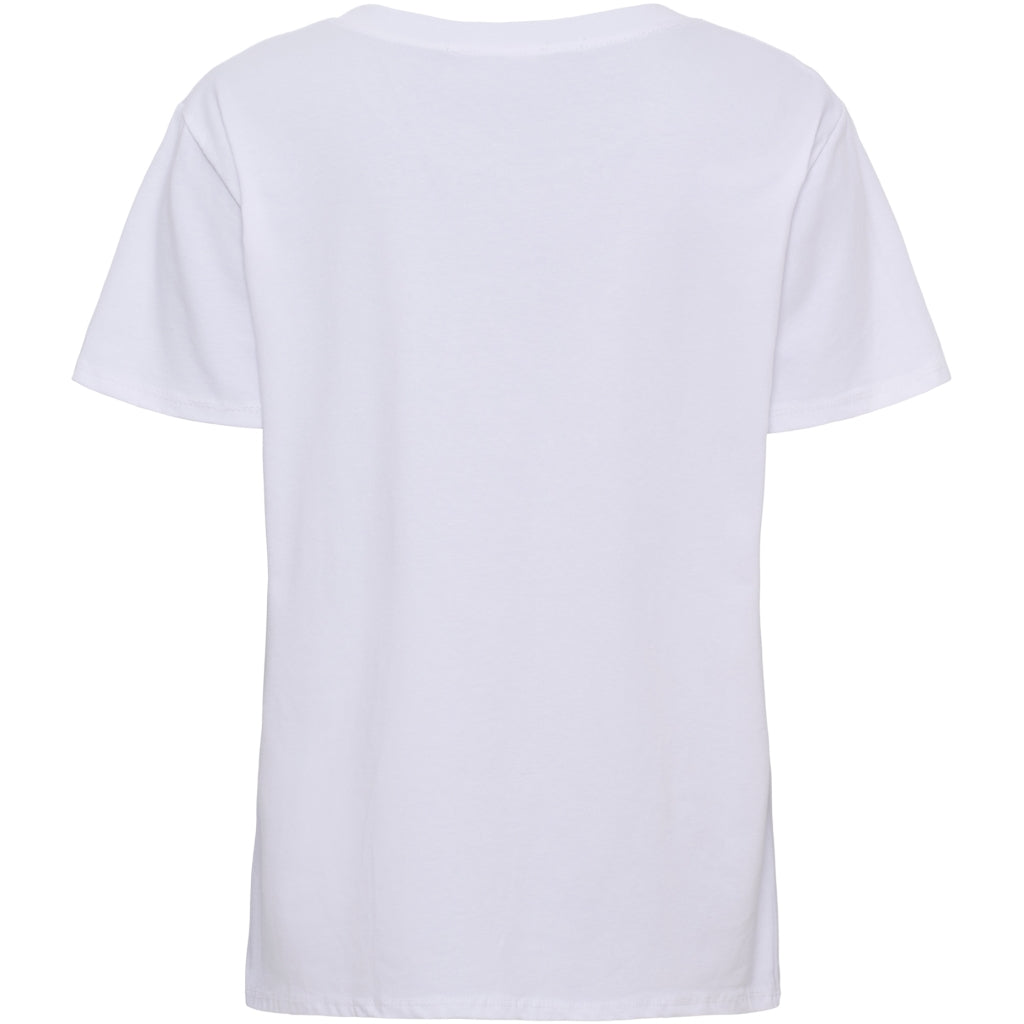 MARTA DU CHATEAU Marta du Chateau dam T-shirt MdcCerelia 22585 T-shirt White